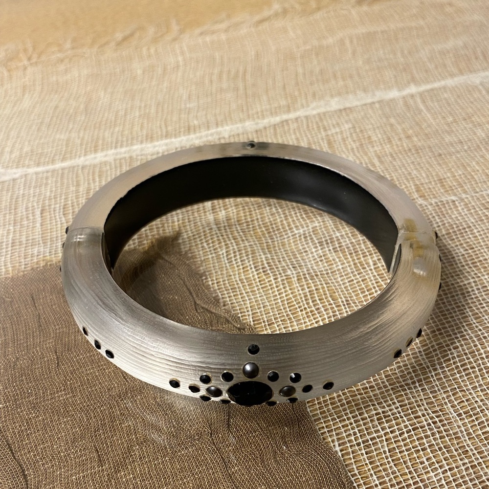 Alexis Bittar Faux Pearl, Lucite & Crystal Bangle